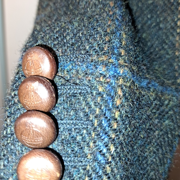 Mario Barutti Harris Tweed Blazer size 46R - Picture 9 of 11